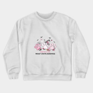 Paws for a Cure - Breast Cancer Awareness Crewneck Sweatshirt